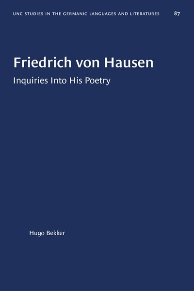 Front cover_Friedrich Von Hausen