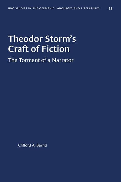 Couverture_Theodor Storm's Craft Of Fiction