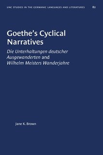 Couverture_Goethe's Cyclical Narratives