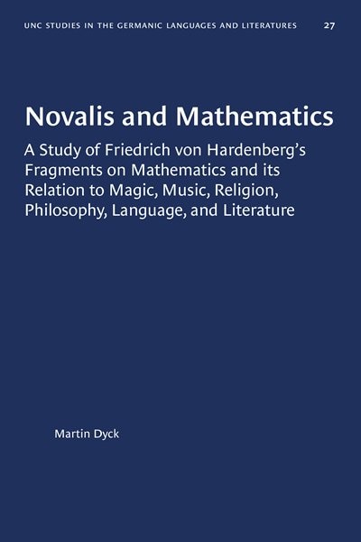 Couverture_Novalis and Mathematics