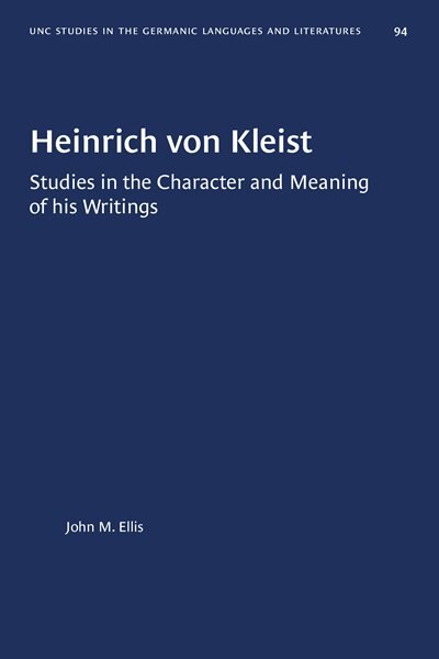 Front cover_Heinrich Von Kleist