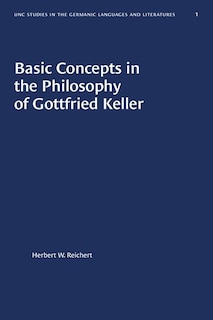 Front cover_Basic Concepts In The Philosophy Of Gottfried Keller