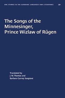 Front cover_The Songs of the Minnesinger, Prince Wizlaw of R�gen