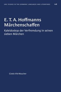 Front cover_E. T. A. Hoffmanns Märchenschaffen