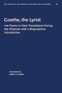 Couverture_Goethe, The Lyrist