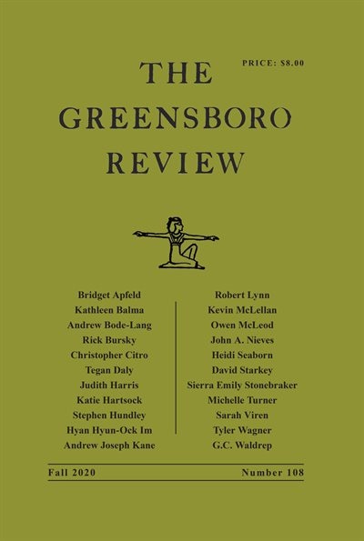 Front cover_The Greensboro Review
