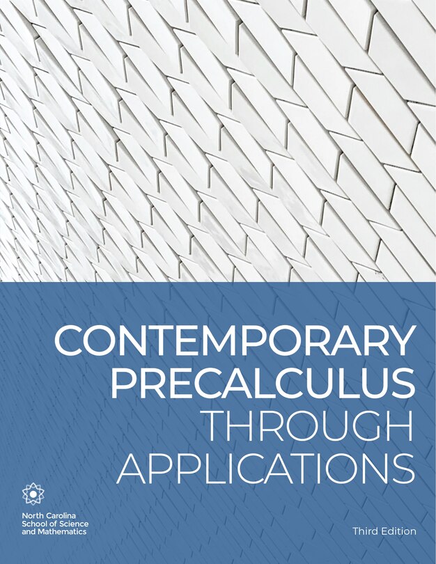 Front cover_Contemporary Precalculus through Applications