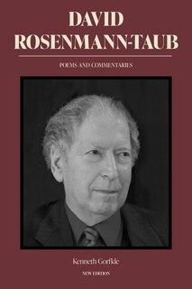 Couverture_David Rosenmann-Taub: Poems and Commentaries