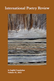 Front cover_International Poetry Review