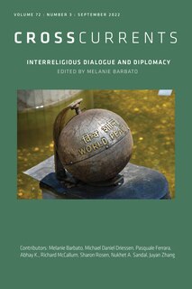 Front cover_CrossCurrents: Interreligious Dialogue and Diplomacy