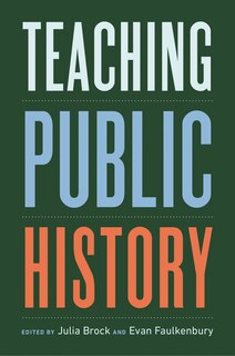 Front cover_Teaching Public History