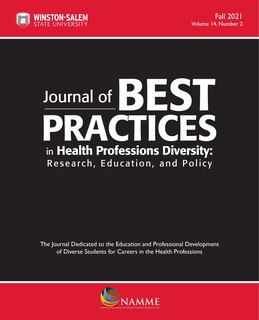Couverture_Journal of Best Practices in Health Professions Diversity, Fall 2021