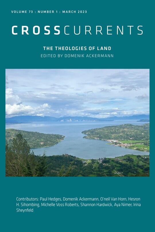 Front cover_CrossCurrents: The Theologies of Land