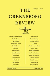 Front cover_The Greensboro Review
