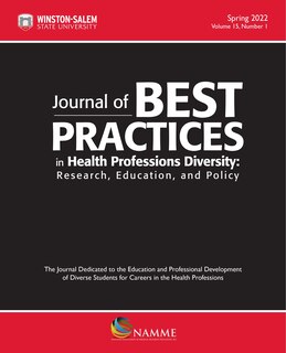 Front cover_Journal of Best Practices in Health Professions Diversity, Spring 2022