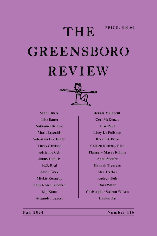 Front cover_The Greensboro Review
