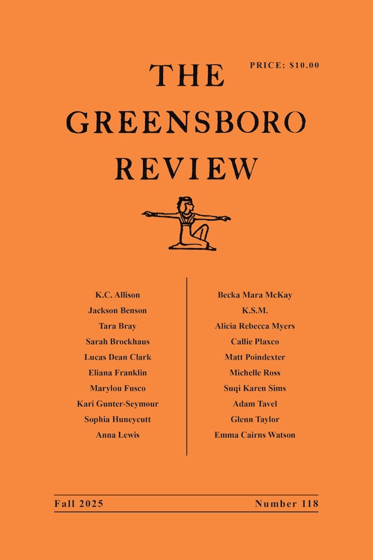 Front cover_The Greensboro Review
