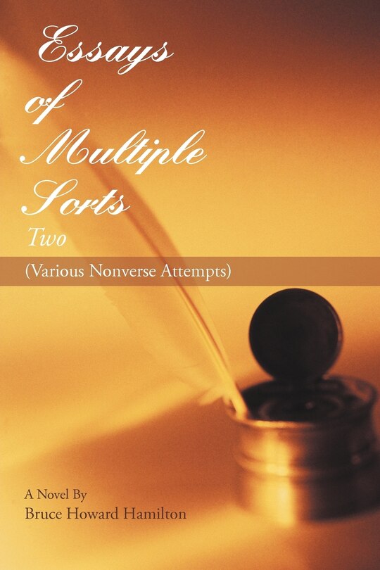 Couverture_Essays of Multiple Sorts Two