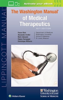 Front cover_The Washington Manual Of Medical Therapeutics