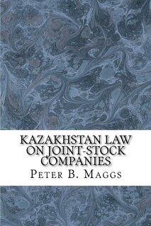 Front cover_Kazakhstan Law on Joint-Stock Companies