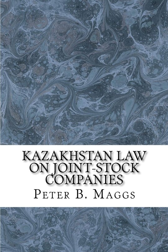 Front cover_Kazakhstan Law on Joint-Stock Companies