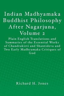 Front cover_Indian Madhyamaka Buddhist Philosophy After Nagarjuna, Volume 2