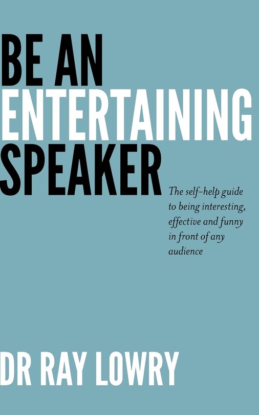 Couverture_Be an entertaining speaker