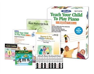 Couverture_Alfred's Teach Your Child To Play Piano, Beginner's Kit