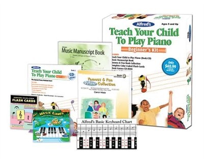 Couverture_Alfred's Teach Your Child To Play Piano, Beginner's Kit