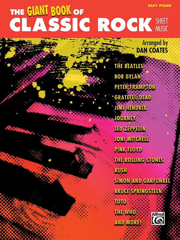 Front cover_The Giant Book Of Classic Rock Sheet Music