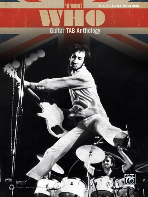 Front cover_The Who - Guitar Tab Anthology