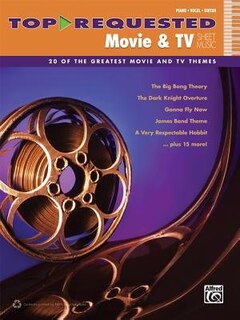 Front cover_Top-requested Movie And Tv Sheet Music