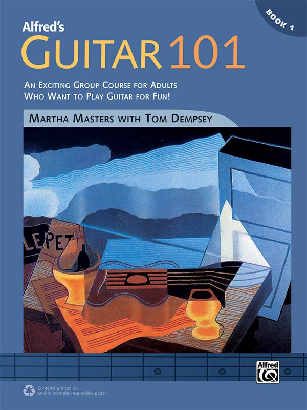 Front cover_Alfred's Guitar 101, Bk 1