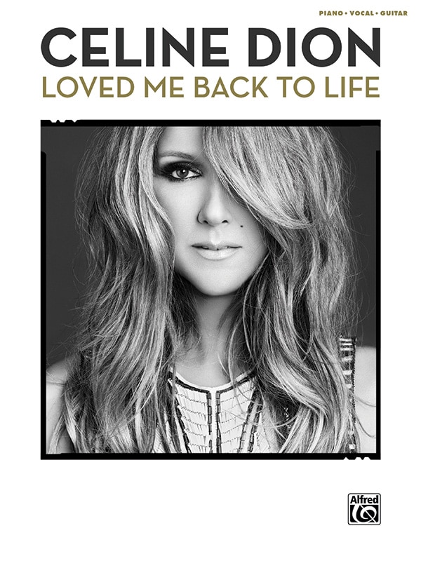 Front cover_Celine Dion - Loved Me Back To Life