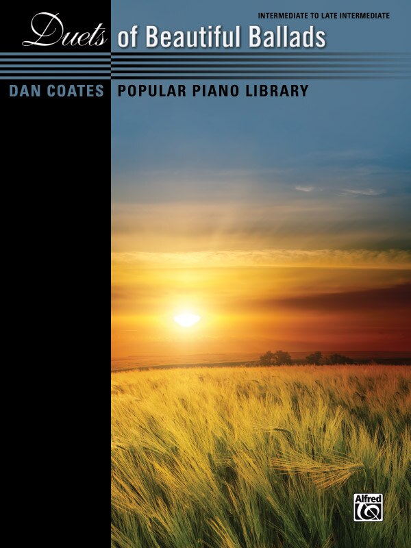 Couverture_Dan Coates Popular Piano Library - Duets Of Beautiful Ballads