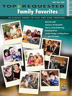 Front cover_Top-requested Family Favorites Sheet Music