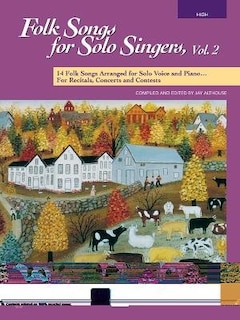 Couverture_Folk Songs for Solo Singers, Vol 2