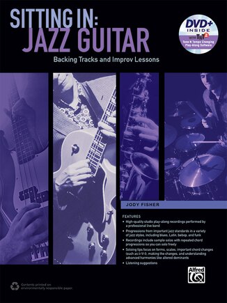 Sitting In - Jazz Guitar: Backing Tracks And Improv Lessons, Book And Dvd-rom