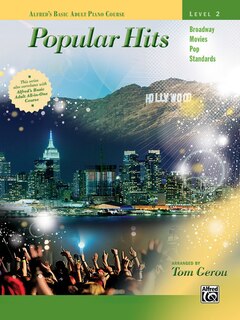 Front cover_Alfred's Basic Adult Piano Course-popular Hits, Level 2, Bk 2