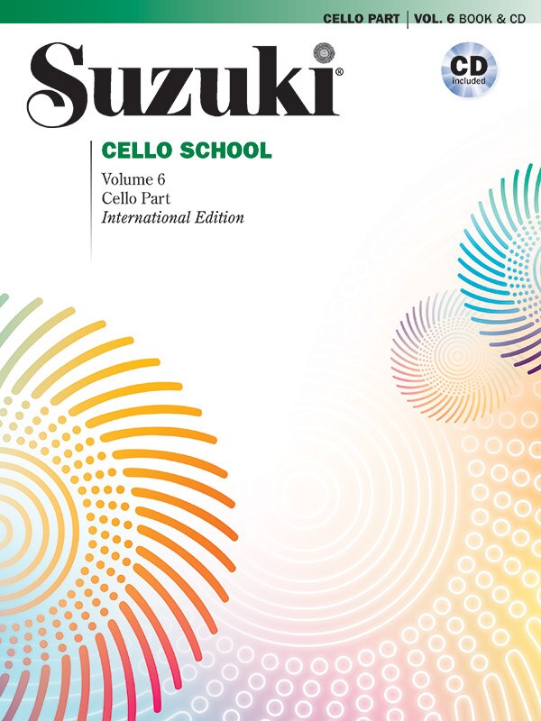 Front cover_Suzuki Cello School, Vol 6