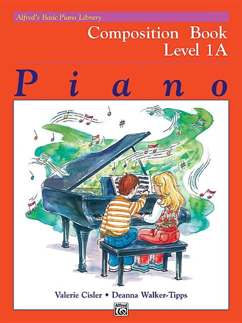 Front cover_Alfred's Basic Piano Library Composition Book, Bk 1a