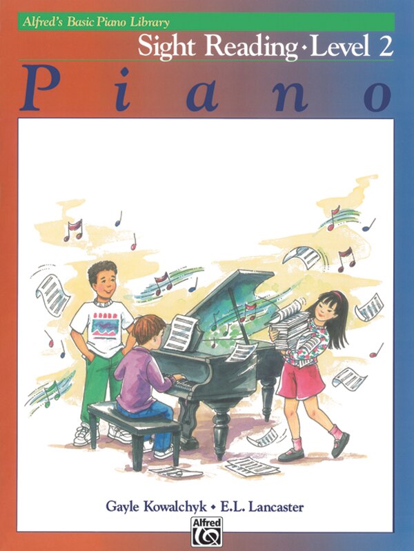 Front cover_Alfred's Basic Piano Library Sight Reading, Bk 2