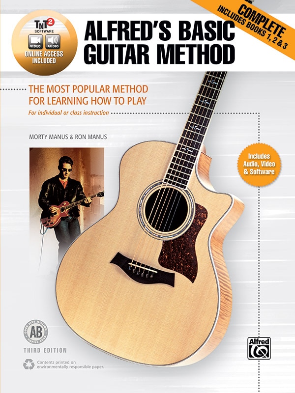 Front cover_Alfred's Basic Guitar Method, Complete