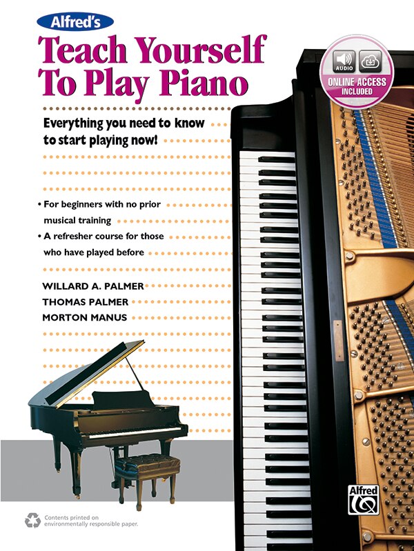 Front cover_Alfred's Teach Yourself To Play Piano