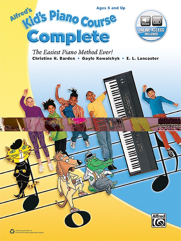 Couverture_Alfred's Kid's Piano Course Complete
