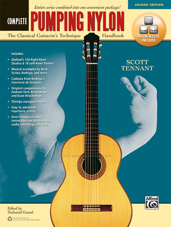 Pumping Nylon - Complete: The Classical Guitarist's Technique Handbook, Book And Online Video/audio