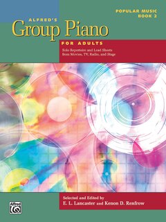 Front cover_Alfred's Group Piano for Adults - Popular Music, Bk 2