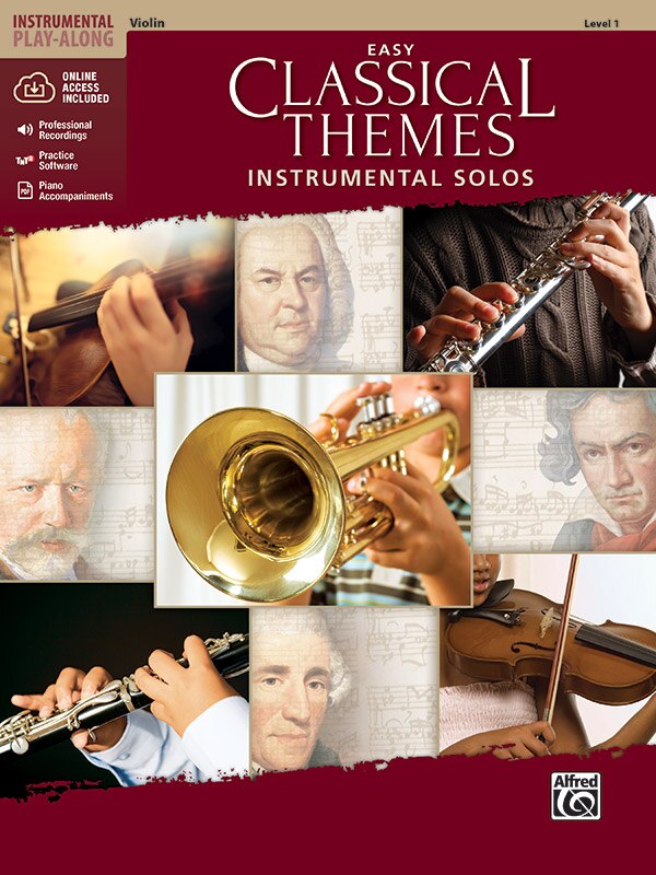 Front cover_Easy Classical Themes Instrumental Solos for Strings