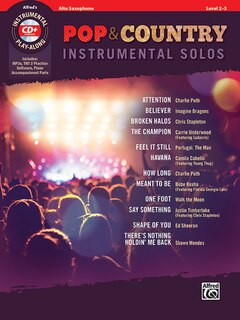 Couverture_Pop And Country Instrumental Solos Alto Saxophone
