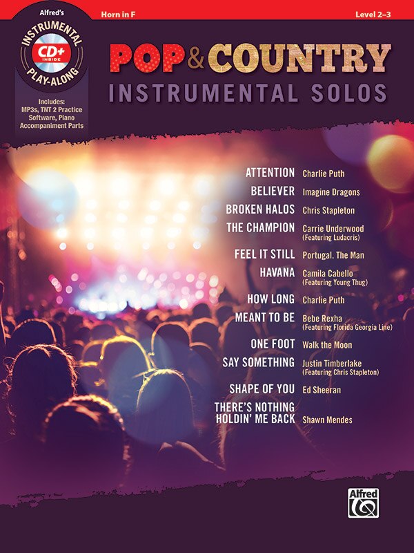 Couverture_Pop And Country Instrumental Solos Horn In F